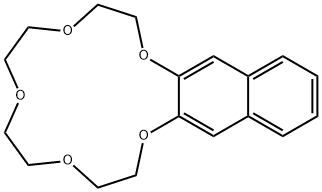 2,3-NAPHTHO-15-CROWN-5 Structure