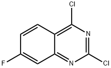 2,4-дихлор-7-фторхиназолин структурированное изображение