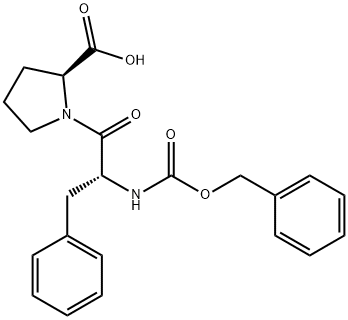 Z-D-PHE-PRO-OH Structure