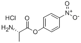 H-ALA-ONP HCL Structure