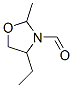 3-Oxazolidinecarboxaldehyde, 4-ethyl-2-methyl- (9CI) Structure