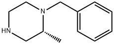 Piperazine, 2-methyl-1-(phenylmethyl)-, (2R)- (9CI) 구조식 이미지