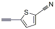 2-Thiophenecarbonitrile, 5-ethynyl- (9CI) Structure