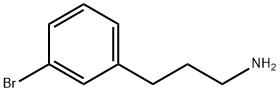 3-(3-BROMO-PHENYL)-PROPYLAMINE Structure