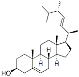 (24S)-ergosta-5,22(E)-dien-3beta-ol Structure