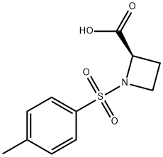 1-[(4-methylphenyl)sulfonyl]-2-azetidinecarboxylic acid 구조식 이미지