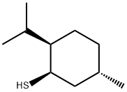 Cyclohexanethiol,5-methyl-2-(1-methylethyl)-,(1R,2R,5S)-(9CI) Structure