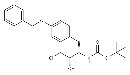 174801-33-3 tert-butyl (2S,3S)-1-(4-(benzyloxy)phenyl)-4-chloro-3-hydroxybutan-2-ylcarbamate