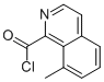 1-Isoquinolinecarbonyl chloride, 8-methyl- (9CI) Structure
