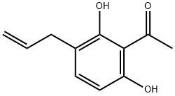 1-(3-ALLYL-2,6-DIHYDROXYPHENYL)ETHAN-1-ONE Structure