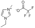 1-에틸-3-메틸이미다졸륨트리플루오로아세트산 구조식 이미지