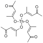 ACETYLACETONE, THORIUM DERIVATIVE Structure