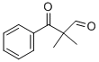 2,2-디메틸-3-옥소-3-페닐프로판알 구조식 이미지