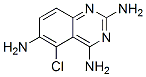2,4,6-트리아미노-5-클로로퀴나졸린 구조식 이미지