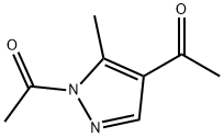 1H-Pyrazole, 1,4-diacetyl-5-methyl- (9CI) Structure