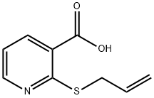 2-(ALLYLTHIO)NICOTINIC ACID 구조식 이미지