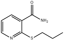 2-(N-PROPYLTHIO)NICOTINAMIDE Structure