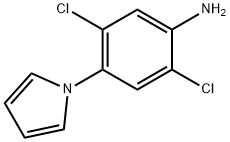 2,5-DICHLORO-4-(1H-PYRROL-1-YL)ANILINE Structure