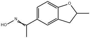 1-(2-METHYL-2,3-DIHYDROBENZO[B]FURAN-5-YL)ETHAN-1-ONE OXIME 구조식 이미지