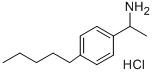 1-(4-펜틸페닐)에틸아민염산염 구조식 이미지