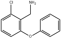 2-CHLORO-6-PHENOXYBENZYLAMINE Structure