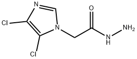 2-(4,5-DICHLORO-1H-IMIDAZOL-1-YL)ETHANOHYDRAZIDE Structure