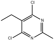 2-METHYL-5-ETHYL-4,6-DICHLOROPYRIMIDINE Structure