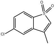 5-CHLORO-3-METHYL-1H-BENZO[B]THIOPHENE-1,1-DIONE Structure