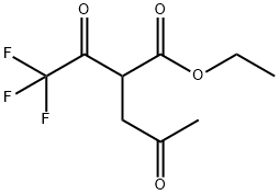 3-CARBETHOXY-1,1,1-TRIFLUOROHEXANE-2,5-DIONE Structure