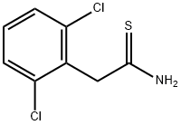 2-(2,6-디클로로페닐)에탄티오아미드 구조식 이미지