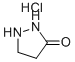 3-PYRAZOLIDINONE HYDROCHLORIDE Structure