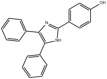 4-(4 5-DIPHENYL-2-IMIDAZOLYL)PHENOL* Structure