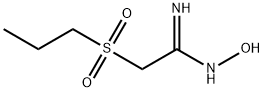 (N-PROPYLSULFONYL)ACETAMIDE OXIME Structure