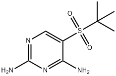 5-(TERT-BUTYLSULFONYL)PYRIMIDINE-2,4-DIAMINE Structure