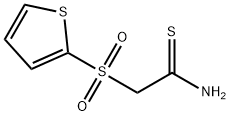 2-(2-THIENYLSULFONYL)ETHANETHIOAMIDE Structure