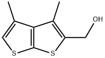 (3,4-DIMETHYLTHIENO[2,3-B]THIOPHEN-2-YL)메탄올 구조식 이미지
