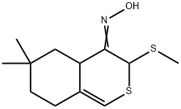 6,6-DIMETHYL-3-(METHYLTHIO)-4,5,6,7-TETRAHYDROBENZO[C]THIOPHEN-4-ONE OXIME Structure