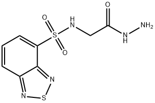 N4-(2-HYDRAZINO-2-OXOETHYL)-2,1,3-BENZOTHIADIAZOLE-4-SULFONAMIDE 구조식 이미지