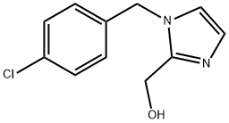 [1-(4-Chlorobenzyl)-1H-imidazol-2-yl]methanol Structure