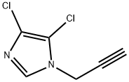 3-(4,5-Dichloroimidazol-1-yl)propyne Structure