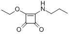 3-에톡시-4-(프로필라미노)CYCLOBUT-3-ENE-1,2-DIONE 구조식 이미지