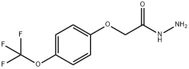4-(TRIFLUOROMETHOXY)PHENOXYACETIC ACID HYDRAZIDE Structure