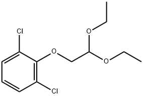 1,3-DICHLORO-2-(2,2-DIETHOXYETHOXY)BENZENE Structure