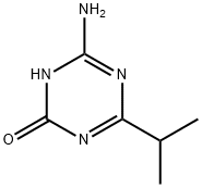 4-AMINO-6-ISOPROPYL-1,3,5-TRIAZIN-2-OL Structure