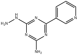 4-HYDRAZINO-6-(3-PYRIDYL)-1,3,5-TRIAZIN-2-AMINE Structure