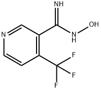 4-(Trifluoromethyl)pyridine-3-carboxamide oxime Structure