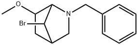 2-BENZYL-7-BROMO-6-METHOXY-2-AZABICYCLO[2.2.1]HEPTANE 구조식 이미지