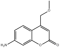 7-AMINO-4-(METHOXYMETHYL)COUMARIN Structure