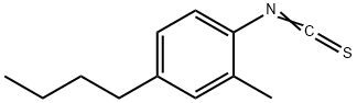 4-N-BUTYL-2-METHYLPHENYL ISOTHIOCYANATE Structure