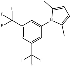 1 - [3,5-бис (трифторметил) фенил] -2,5-диметилпиррола структурированное изображение